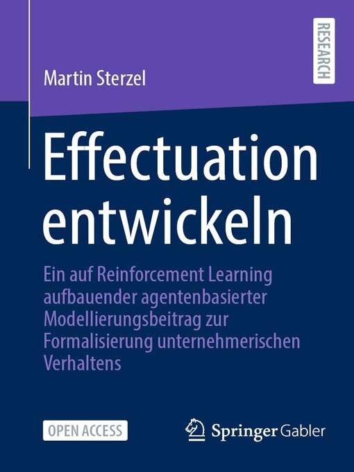 Title details for Effectuation entwickeln by Martin Sterzel - Available